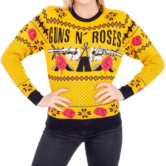 Bravado | Guns N' Roses Unisex Crewneck Ugly Christmas Sweater - Picture 2 of 10